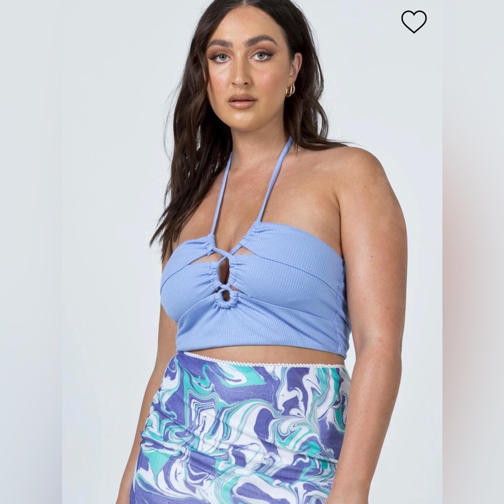 Zamia Top Blue
